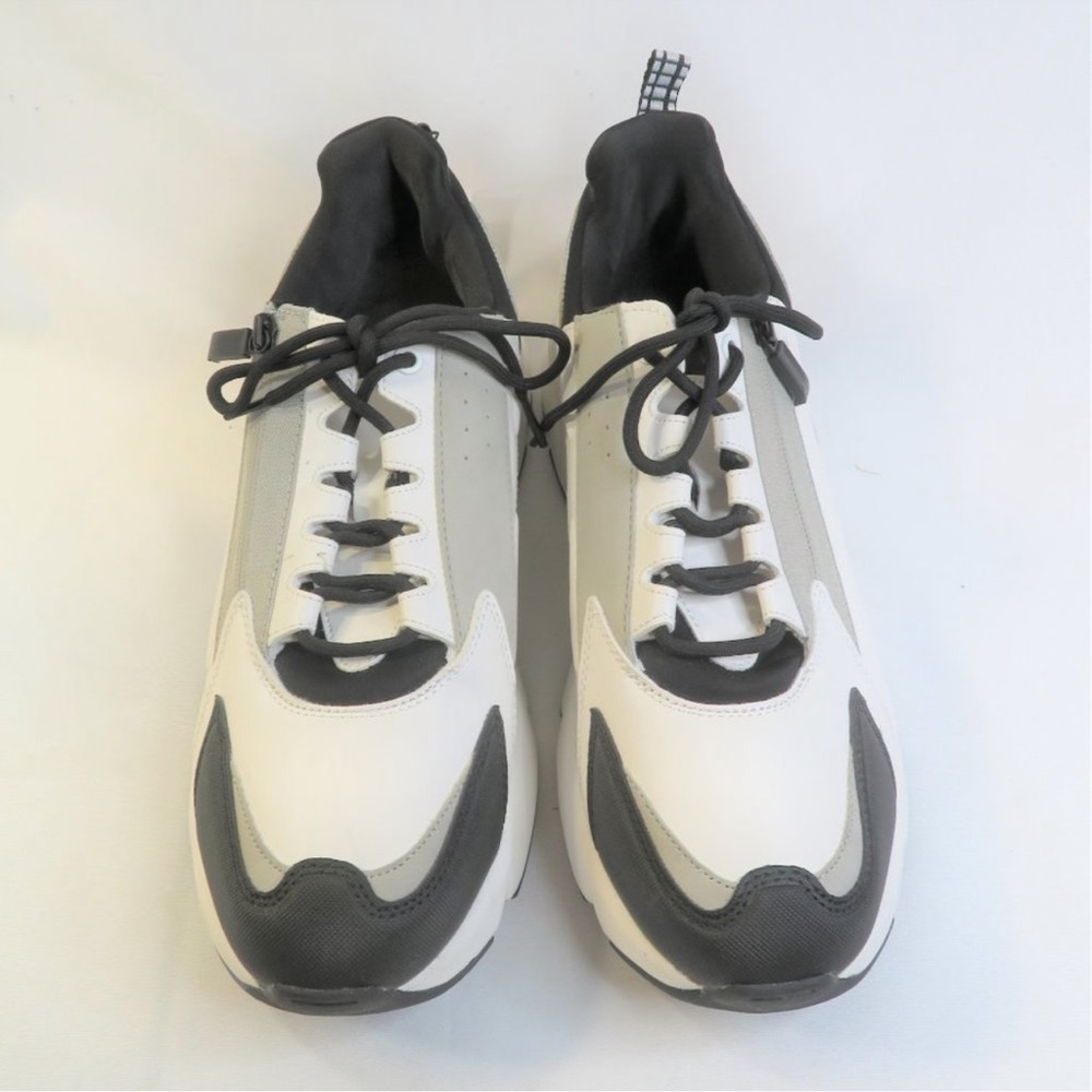 New Zara Sneakers Shoe with Zip Detail on side Sz 11 EU 44 - Picture 5 of 11